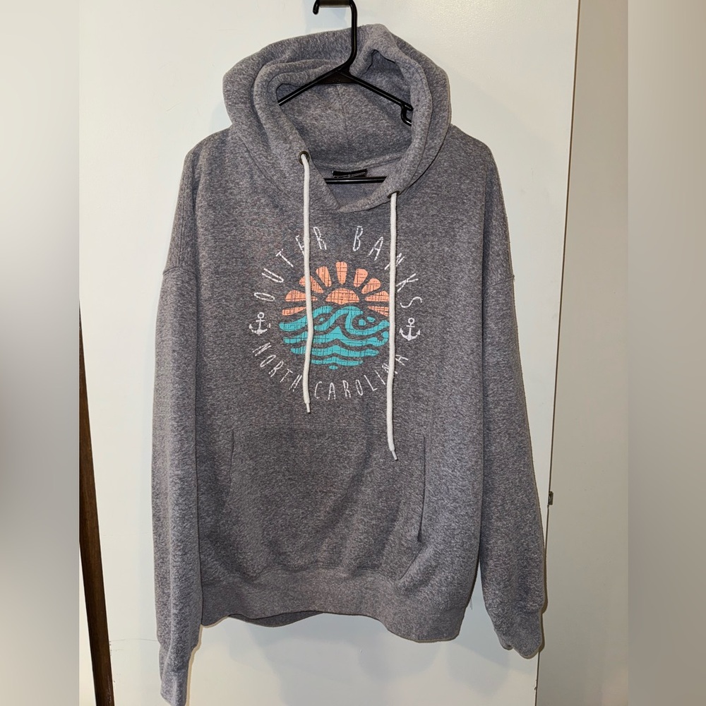Gray Outer Banks Hoodie